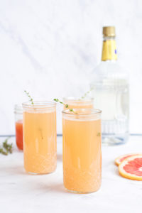 Grapefruit + Thyme Gin and Tonic